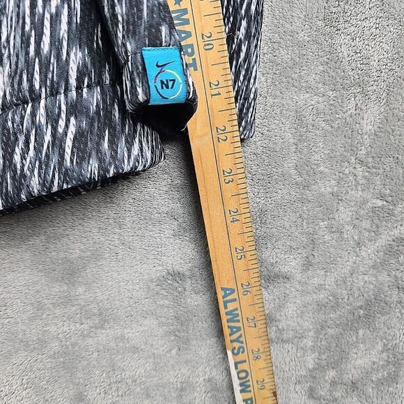 Nike N7 Hypermesh Jacket Mens Small Black‎ Gray Stretch Running Hooded - Picture 8 of 12